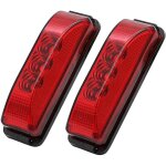 Feu de gabarit lat�ral �tanche, 2 pi�ces led voyant de feu de balisage lat�ral 24 v, auto feux lat�raux ...