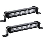 Feux de recul led 18 cm 18 w 12 v, phare longue port�e pour remorque, voiture, moto et 4x4