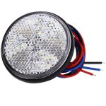 [jamais utilis�] feux de remorque led, 12v feu arriere pour remorque 2pcs remorque voiture feu de freinage ...