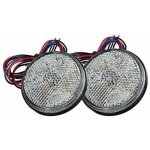 Feux de remorque led, 12v feu arriere pour remorque 2pcs remorque voiture feu de freinage r�flecteur ...