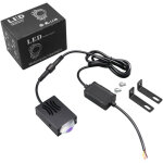 Feux de r�tros r�seaux mini - matrice laser pour voiture, grille de feux led blanc et jaune, projecteurs ...