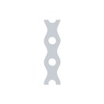 Feuillard perfor� galvanis�e - 12 x 0, 7 mm x 3 m
