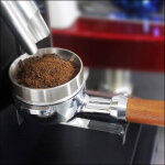 Feuille filtrante en acier inoxydable 304 de 51 mmbague de r�ception de poudre de caf�, bague de dosage ...