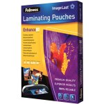 Feuille de plastification fellowes imagelast a3 5306207 din a3 80 micron brillant 100 pc(s)