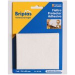 Feutre adh�sif rectangulaire blanc 104x85 mm - 2 unit�s