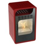 Fiammetta statica junior 2500w po�le bio�thanol chauffage 25sqm bordeaux