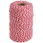 Ficelle de chanvre rouge et blanche, ruban de ficelle de coton de 100 mtres pour la ptisserie, la dcoupe ...