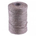Ficelle de jute dedra 120 m 1, 2 mm - pour la maison, le jardin et l'artisanat Ficelle de jute dedra 120 m 1, 2 mm - pour la maison, le jardin et l'artisanat