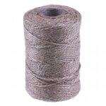 Ficelle de jute dedra 120 m 1, 2 mm - pour la maison, le jardin et l'artisanat Ficelle de jute dedra 120 m 1, 2 mm - pour la maison, le jardin et l'artisanat