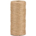 Ficelle jute naturel 1. 5mm 100m pour le jardinage, bricolage, activits manuelles bjn100, naturelle ...