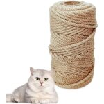 Ficelle de jute naturelle pour griffoir, corde en sisal naturel pour arbre � chat, d�coration de jardin, ...