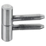 Fiche � visser 14x36mm acier finition zingu�e blanc monin 651490
