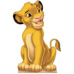 Figurine en carton le roi lion simba haut 84 cm