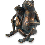 Figurine de gargouille grenouille jardin deau d�coration figurine de bassin esotec 100737