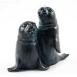 Figurine de gargouille phoque jardin deau d�coration figurine de bassin 100736