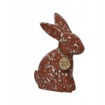 Figurine de lapin de p�ques, en bois, marron, 18 cm