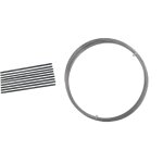 Fil d'acier (c. piano) rouleau 100 gr x 0, 80 mm 25 m