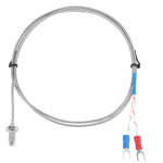 Fil de capteur de temp�rature � thermocouple de type k � filetage fin m6, 0 - 400? (3 m)