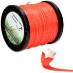 Fil de coupe 100m fil de tonte pour d�broussailleuse star 2. 7mm - orange