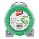 Fil rond round trim makita 2 mm x 15 m - e - 02705