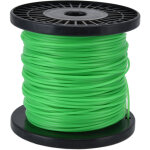 Fil de coupe rond pour d�broussailleuse 2 mm fil de coupe vert pour tondeuse � gazon pour husqvarna 100 ...