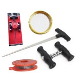 Fil de coupe de verre de fen�tre ? kit d'outils de retrait de pare - brise ? longueur c�ble 4, 5 m ? ...