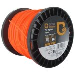 Fil pour d�broussailleuse - profil rond - nylon - 2, 4mmx86m