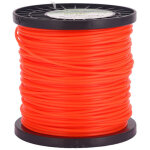 Fil pour d�broussailleuses tenseur de corde pour fil d'herbe 5 tranches de fil diam�tre 2, 4 mm x 100 ...