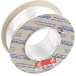 Fil �lectrique rs pro 2491x, 16 0, 5 mm� 20 awg non blind�, 500 v, pvc blanc, 100m ( prix pour bobine ...