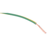 Fil �lectrique rs pro 2491x, 16 0, 5 mm� 20 awg non blind�, 500 v, pvc vert / jaune, 100m ( prix pour ...