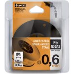 Fil fourre no gas �0, 6 - bobine plastique s100 0, 9kg - e71t - gs - gys - 086425