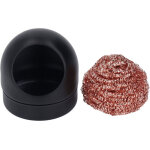 Fil de nettoyage d'astuces, conception large de boule d'application de d�capant de pointe de fer � souder ...