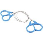 Fil de scie, scie � cha�ne manuelle se pliante portative de fil d'acier pour le voyage de chasse augmentant ...