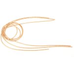 File de broderie copper couture cousue gloss 1, 5 mm de diamtre. manuel diy stringdark golden