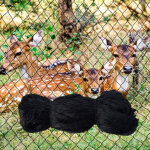 Filet anti - oiseaux noirs 7, 5 m x 15 m, filet anti - oiseaux r�sistant, filet pour voli�re / poulailler, ...