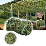 Filet de camouflage, filets de camouflage id�aux pour le camping � l'ombre, 3 m x 5 m