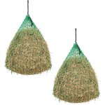 Filet � foin 2 pcs rond 0, 75 x 0, 5 m pp vidaxl