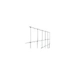 Filet pour moutons galvanis, maille de 15 cm de long x 9 fils - 50 m de long - 120 cm de haut.
