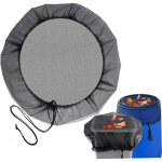 Filets de protection pour baril d'eau ? 80 cm ?couvercle filet pour tonneau de pluie cordon de serrage ...