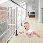 Filet de protection pour escaliers, filet de s�curit�, filet de protection d'escaliers de balcon, balustrade ...