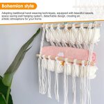 Filet de rangement pour doudous � 4 �tages - hamac avec 2 crochets adh�sifs - pour chambre d'enfant, ...