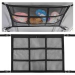 Filet de rangement pour toit voiture, voiture organiseur sac, rangement voiture, filet � bagages universel ...