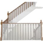 Filet de scurit pais de 2 m pour enfants, barrire de scurit pour escaliers, balcon, garde - corps, ...