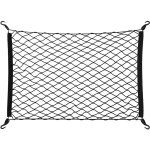 Filet de voiture, 80x62 cm, �lastique, bagage, universel, coffre, protection, rangement, s�r, maille, ...