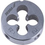 Filières dedra m12 25x9mm - acier à outils, filetage précis Filières dedra m12 25x9mm - acier à outils, filetage précis