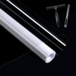 Film adhesif transparent pour meuble, imperm�able film transparent autocollant protection mur cuisine, ...