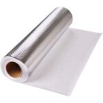 Film autocollant en aluminium r�sistant � la chaleur, �tanche et � la graisse, 40 cm x 5 m, cuisine