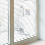 Film d�poli pour fen�tre 100x100 vitrail coll�s sur le verre protection pvc pour chambre cuisine salle ...