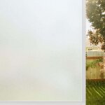 Film fenetre anti regard, film occultant fen�tre, film electrostatique vitre 44. 5x200cm bon intimit�, ...