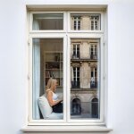 Film miroir sans tain pour grand vitrage vis - � - vis proche - alu fonc� - 75 cm x 0. 5 m - en rouleau ...